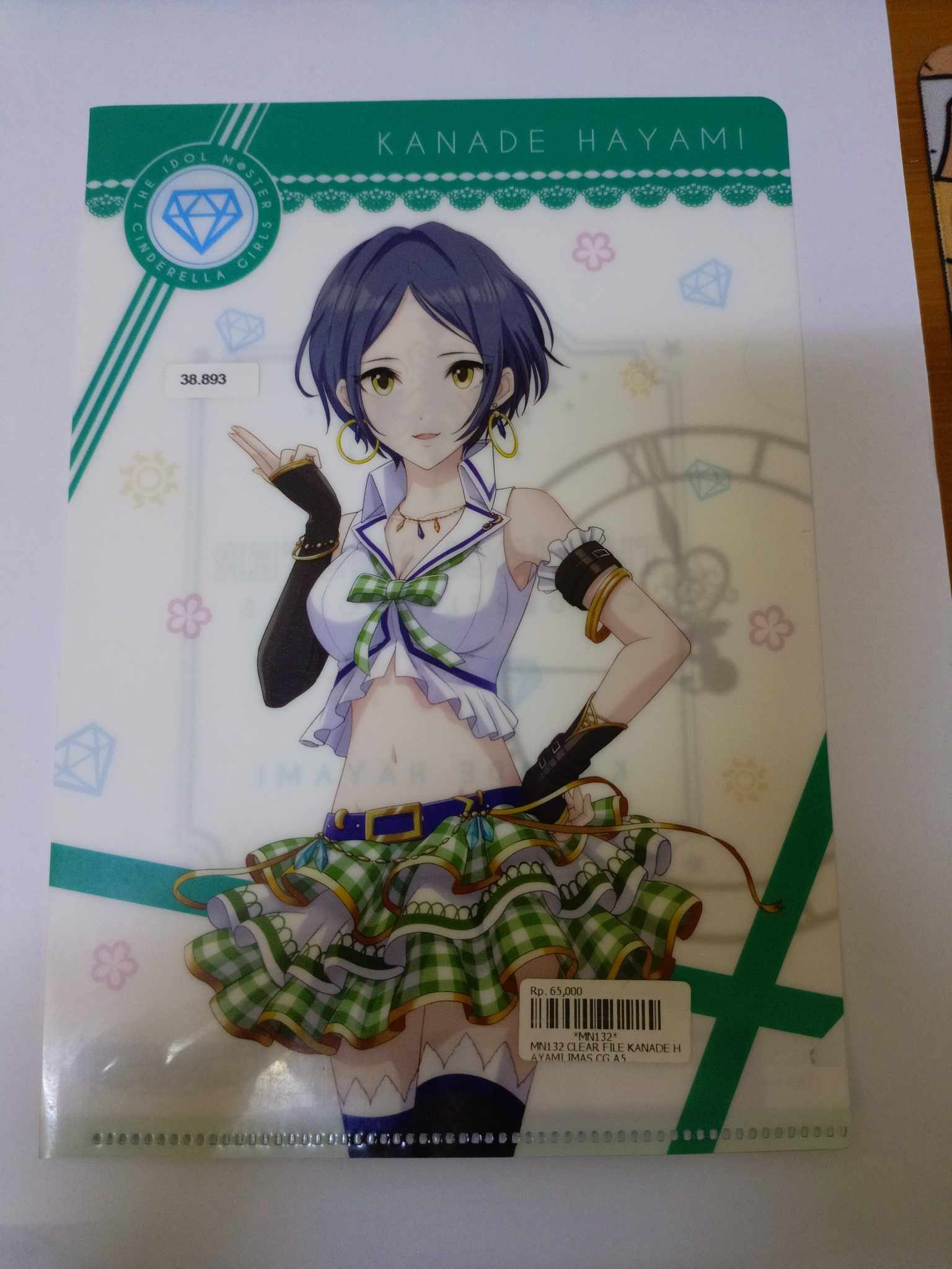 CLEAR FILE KANADE HAYAMI IMAS CG A5 CLEAR FILE KANADE HAYAMI IMAS CG A5